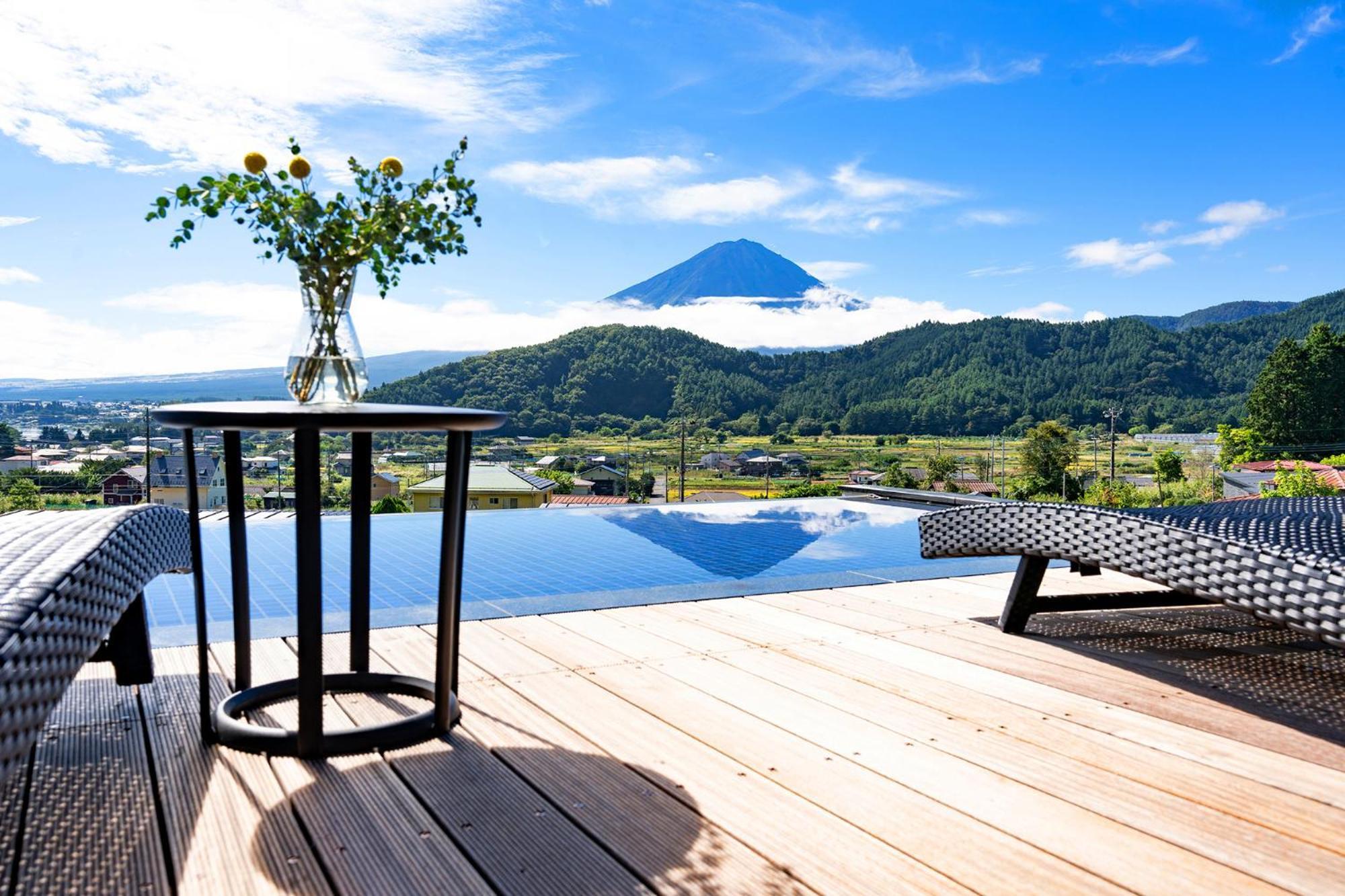 Fuji View And Spa Resort Tsumugi Kawaguchiko Fujikawaguchiko Exterior foto