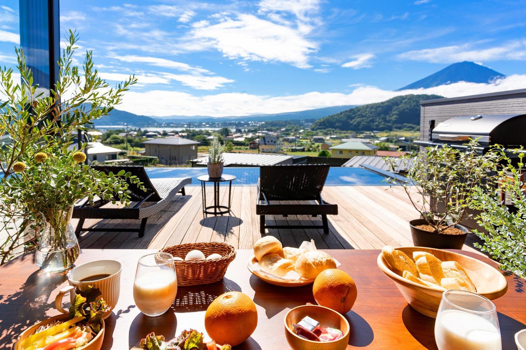 Fuji View And Spa Resort Tsumugi Kawaguchiko Fujikawaguchiko Exterior foto