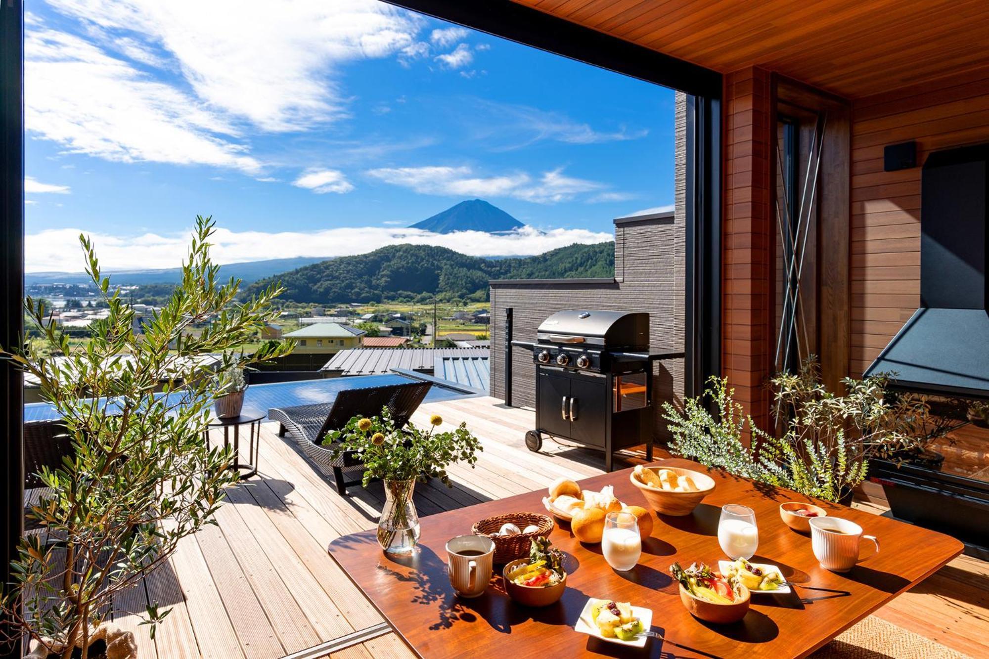 Fuji View And Spa Resort Tsumugi Kawaguchiko Fujikawaguchiko Exterior foto