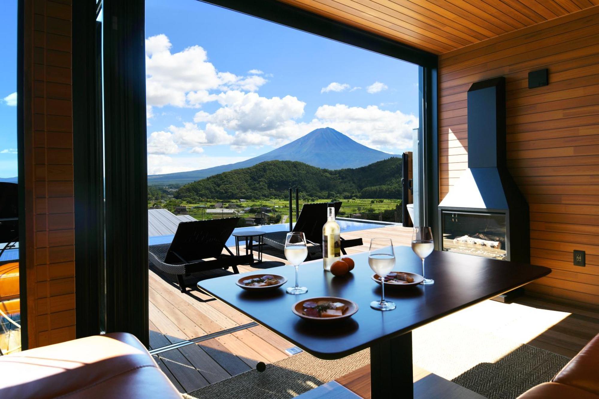 Fuji View And Spa Resort Tsumugi Kawaguchiko Fujikawaguchiko Exterior foto